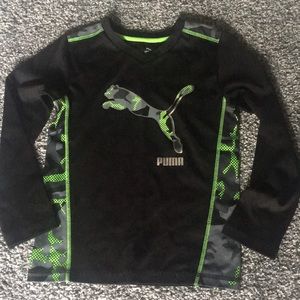 Boys size 6 Puma long sleeve shirt.